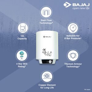 Bajaj New Shakti Neo 15L Metal Body 4-Star Water Heater