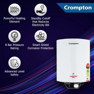 Crompton Arno Neo 15-L 5-Star Rated Storage Water Heater