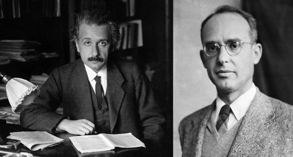 Albert Einstein and Nathan Rosen